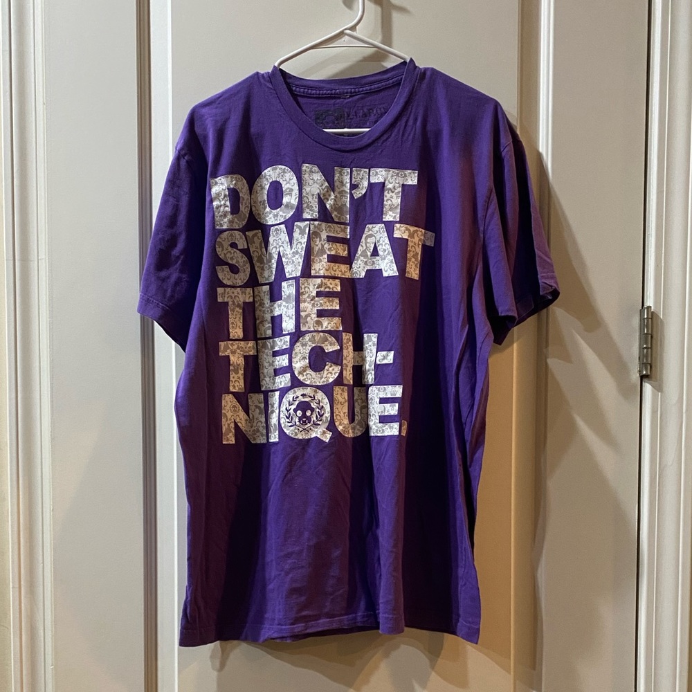 don’t sweat the technique cool shirt